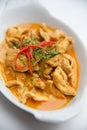 Dried red pork coconut curry (Panaeng)