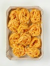Dried ribbon pasta