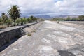 Dried River Bed on Maspalomas, Gran Canaria Royalty Free Stock Photo