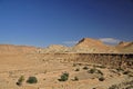 Dried river in the stone desert