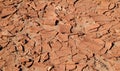 Dried riverbed, Morocco. Royalty Free Stock Photo