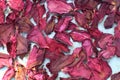 Dried rose petals Royalty Free Stock Photo