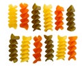 Dried Rotini Royalty Free Stock Photo