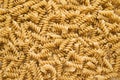 Dried Rotini Pasta Royalty Free Stock Photo