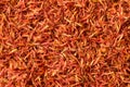 Dried safflower texture background