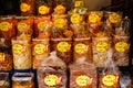 Dried seafood packaged in bags for sale