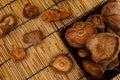 Dried Shiitake Mushroom Royalty Free Stock Photo