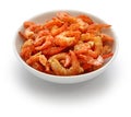 Dried shrimp in bowl