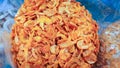dried shrimp in plastic bag Royalty Free Stock Photo