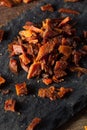 Dried Smoked Salmon Jerky Royalty Free Stock Photo