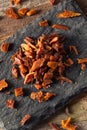 Dried Smoked Salmon Jerky Royalty Free Stock Photo