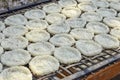 Dried Sticky Rice Cakes Royalty Free Stock Photo