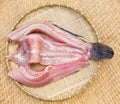 Dried striped snakehead fish