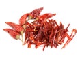 Dried thai chili peppers