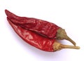 Dried thai chili peppers