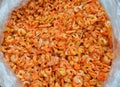 Dried tiny shrimp in plastic bag Royalty Free Stock Photo