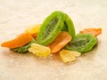 Dried Tropical Fruit Royalty Free Stock Photo