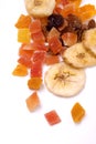 Dried tropical fruit Royalty Free Stock Photo