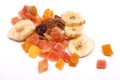 Dried tropical fruit Royalty Free Stock Photo