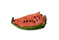 Dried up watermelon - slice Royalty Free Stock Photo