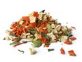 Dried vegetables