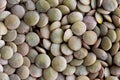 White lentils in a close up background texture Royalty Free Stock Photo