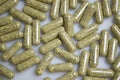 Dried wormwood herb capsules