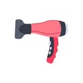 drier hair dryer cartoon vector illustration