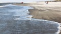 Drift-sand over Ameland Island, Netherlands