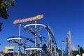 `Drifting Coaster` roller coaster during summer festival