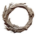 driftwood isolated on transparent background Royalty Free Stock Photo