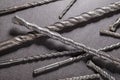 Drill bits for drilling concrete masonry or stone Royalty Free Stock Photo