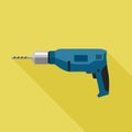 Drill flat icon