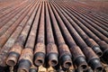 Drill pipe Royalty Free Stock Photo