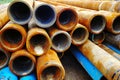 Drill pipe Royalty Free Stock Photo
