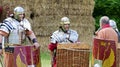 Drill of roman legionaries