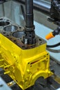 Drilling of an engine block