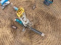 Drilling into the Horizon: Colorado\'s Oil Frontier Royalty Free Stock Photo