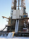Drilling rig, BU-5000 Royalty Free Stock Photo