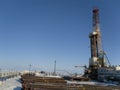 Drilling rig, BU-5000 Royalty Free Stock Photo