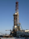 Drilling rig, BU-5000 Royalty Free Stock Photo