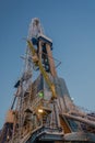 Drilling rig for drilling oil and gas wells