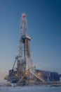 Drilling rig for drilling oil and gas wells