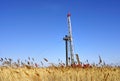 Drilling tower and reed