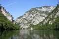 Drina river canyon mountains landscape Royalty Free Stock Photo