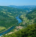Drina river canyon