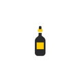 Drink bottle icon design very creative