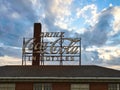 Drink Coke Cola sign  in  Parkersburg WV Royalty Free Stock Photo