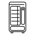 Drink container selling icon outline vector. Drinking machine Royalty Free Stock Photo