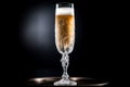 Drink fancy glass bubbles. Generate Ai Royalty Free Stock Photo